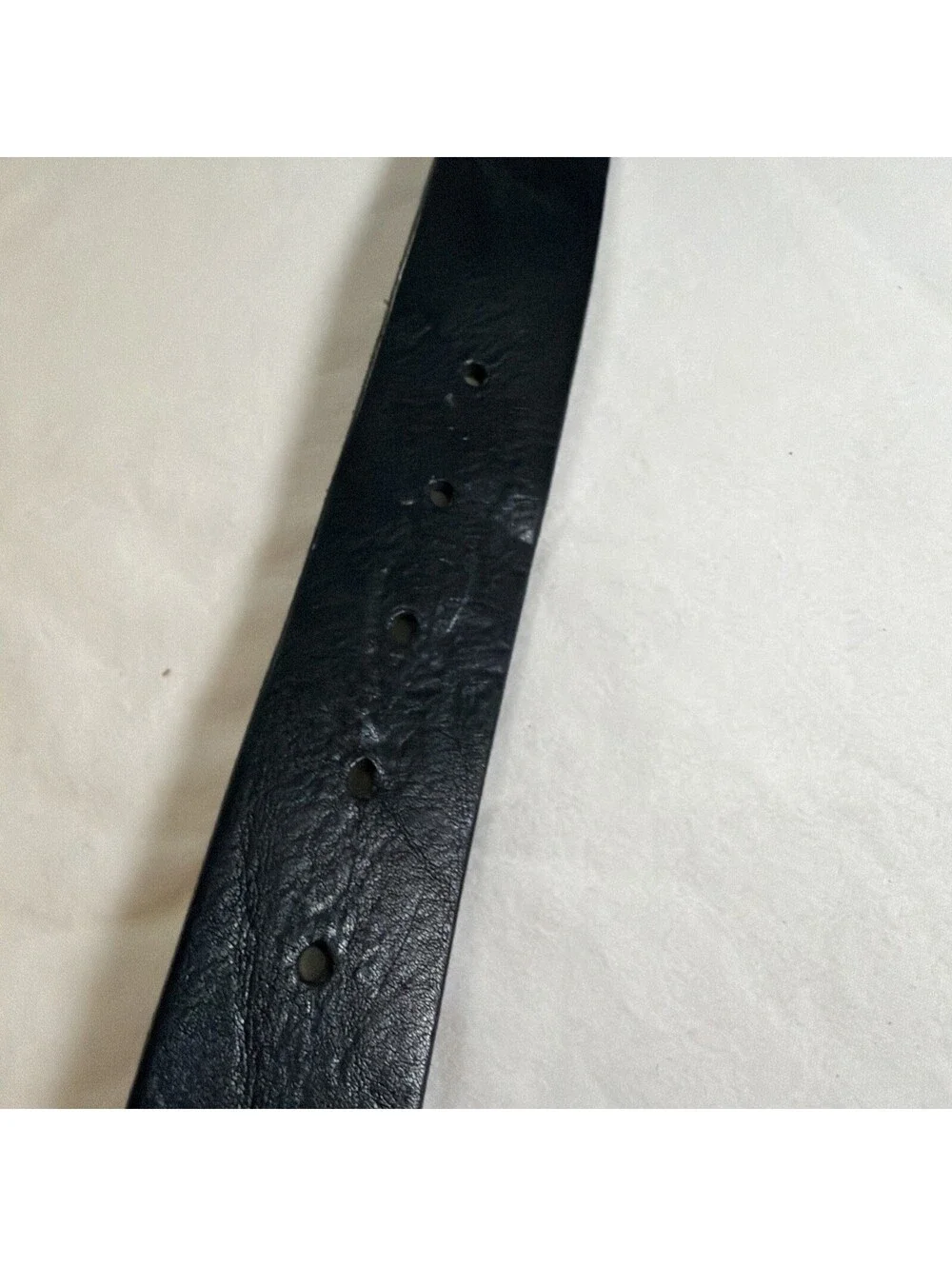 Justin Leather Belt Mens 36 Genuine USA Made Black 232 BK Top Grain leather